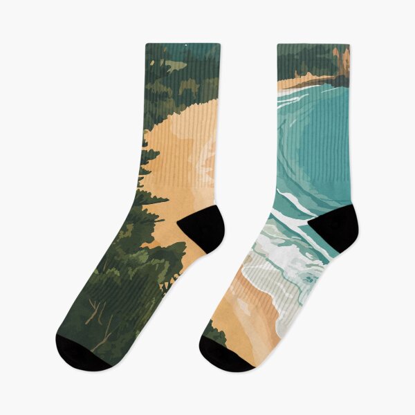 Item preview, Mackay Australia Travel Art Vintage designed and sold by KrisSidDesigns.