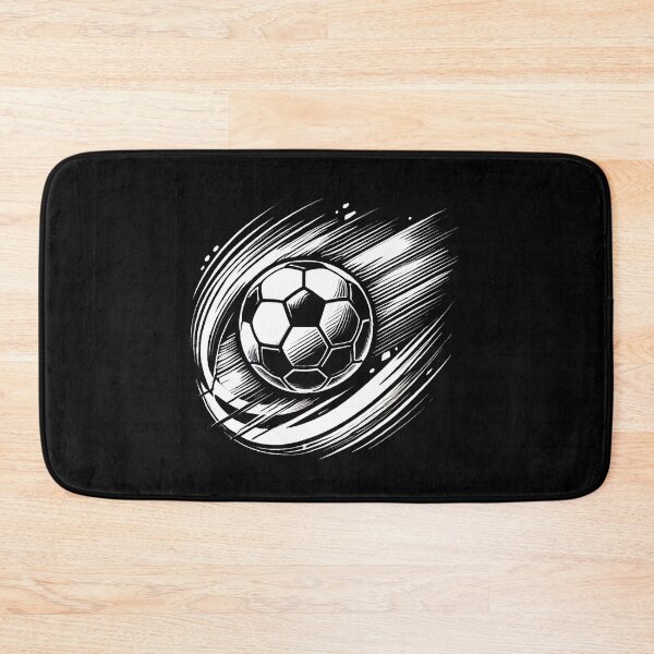 Item preview, Energetic Soccer Ball in Motion with Bold Lines designed and sold by Eiadlight.