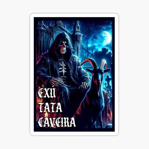 Item preview, Exu Tata Caveira designed and sold by DanielMota78.