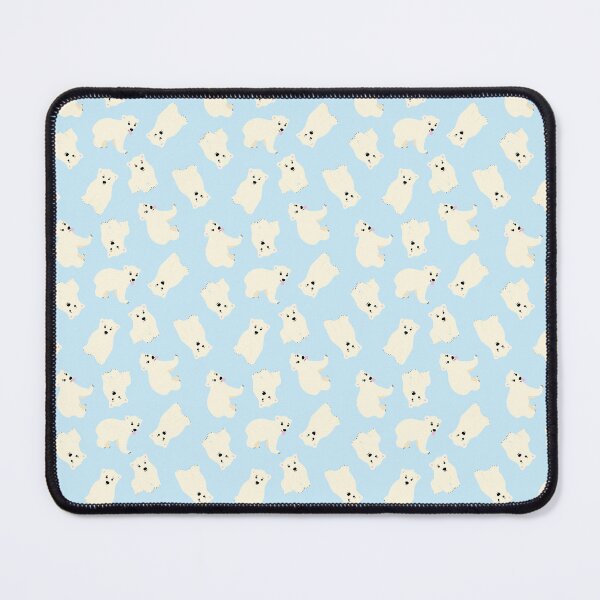 Item preview, Polar bears mini small baby snuggle arctic animal pastel blue designed and sold by blomastudios.