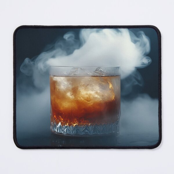 Item preview, Elegant whiskey with smoke effect designed and sold by anytka.