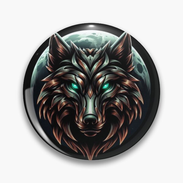 Item preview, Metal Wolf designed and sold by TwistsbyOliver.