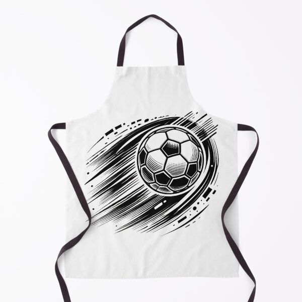 Item preview, Energetic Soccer Ball in Motion with Bold Lines designed and sold by Eiadlight.