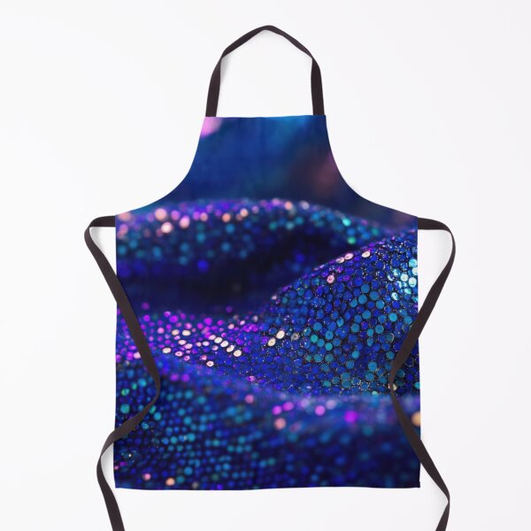 Item preview, Sparkly blue sequin fabric designed and sold by anytka.