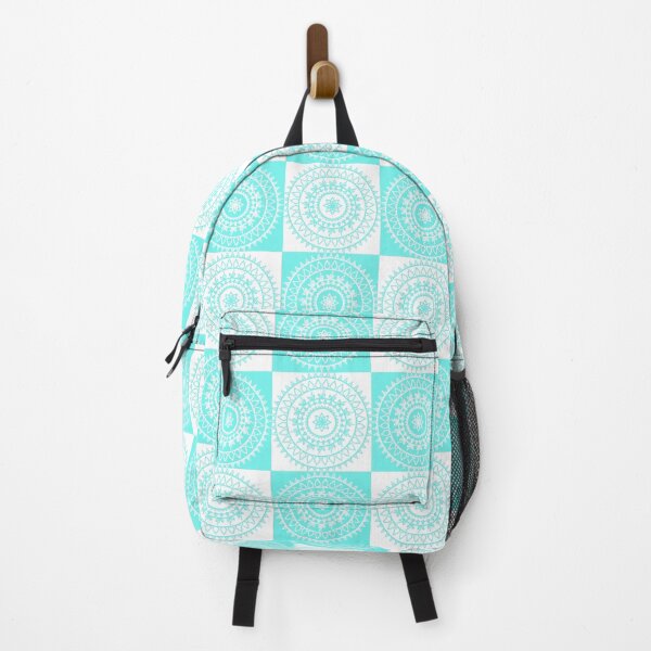Item preview, turquoise and white mandala designed and sold by AtelierIsaC.