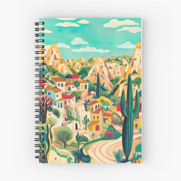 Item preview, Mountain Village Landscape designed and sold by MyPrintsHaven.