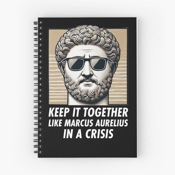 Item preview, Keep it together like Marcus Aurelius in a crisis - stoic design (WL)  designed and sold by Wlodarsky.