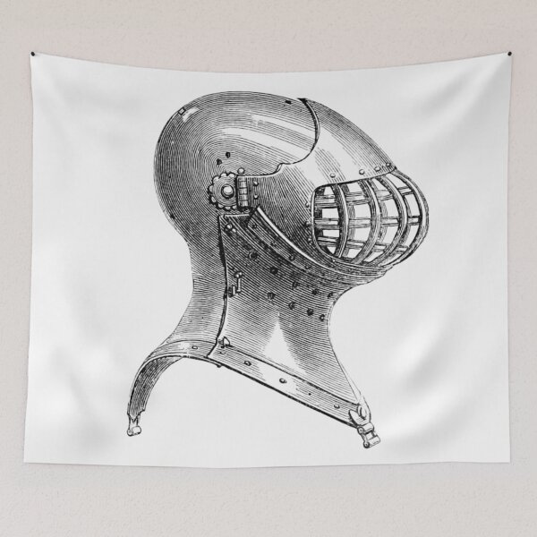 Item preview, Knight's Helmet, Medieval Helmet, 15th Century Armor designed and sold by HawthorneFlame.