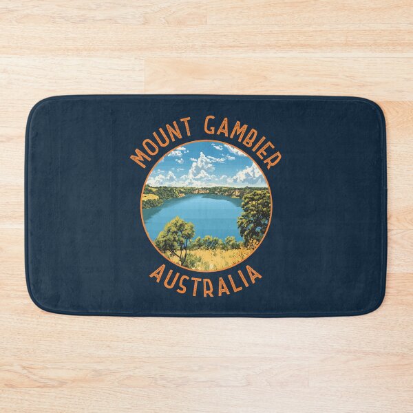 Item preview, Mount Gambier Australia Retro Distressed Circle designed and sold by KrisSidDesigns.