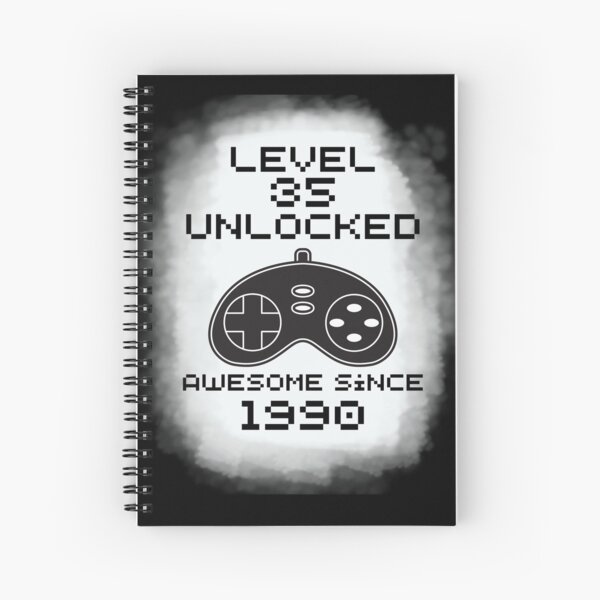 Item preview, Level 35 Unlocked Awesome Since 1990 Funny Gaming Lovers designed and sold by Nicet-shirt1.