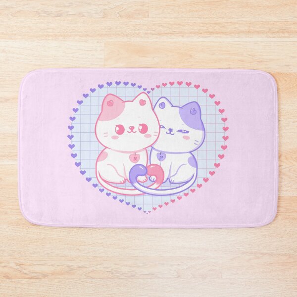 Item preview, Cute Cat Couple  designed and sold by Minidooods.