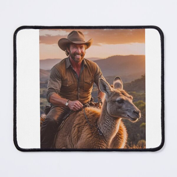 Item preview, Chuck Norris Kangaroo Funny prank gift 02 designed and sold by CheeseBlueprint.