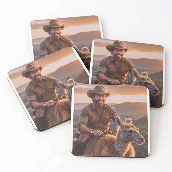Item preview, Chuck Norris Kangaroo Funny prank gift 02 designed and sold by CheeseBlueprint.
