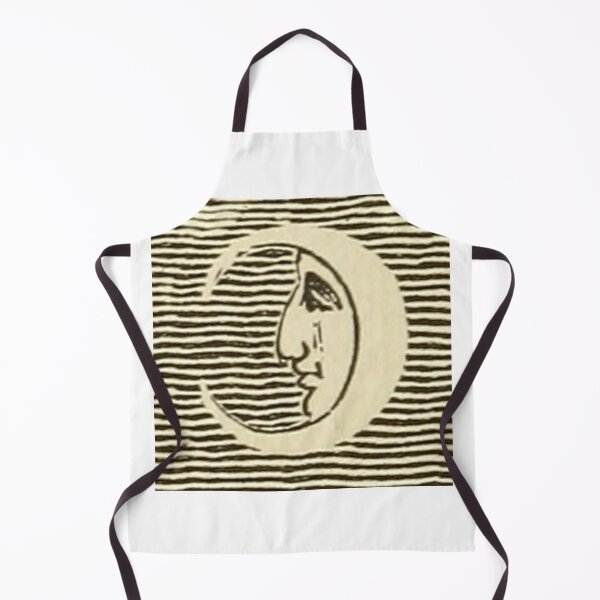 Item preview, Vintage Moon Face, Vintage Moon Drawing designed and sold by HawthorneFlame.