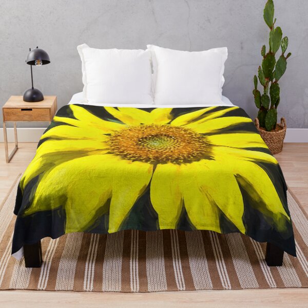 Item preview, Happy Sunflowers Helianthus Abstract X213 designed and sold by RichFrancoCars.