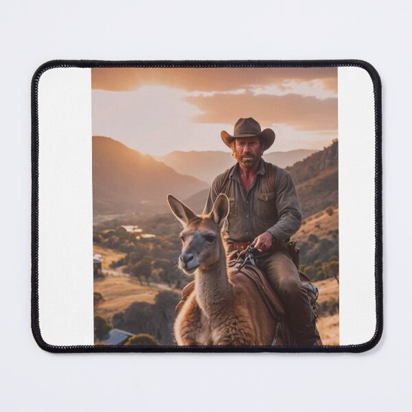 Item preview, Chuck Norris Kangaroo Funny prank gift meme designed and sold by CheeseBlueprint.