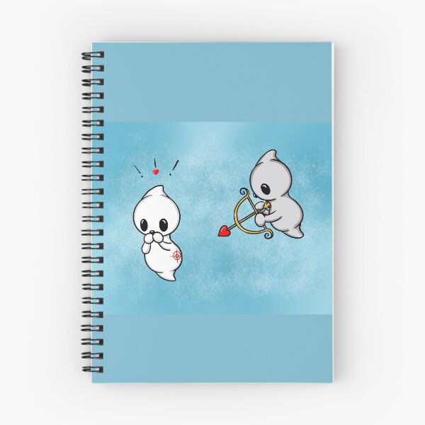 Item preview, cute Valentines Ghost fall in love designed and sold by Pezi-Creation.