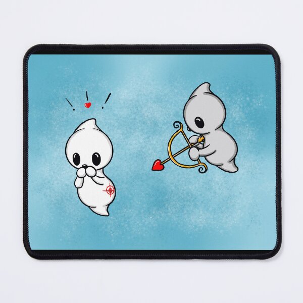Item preview, cute Valentines Ghost fall in love designed and sold by Pezi-Creation.