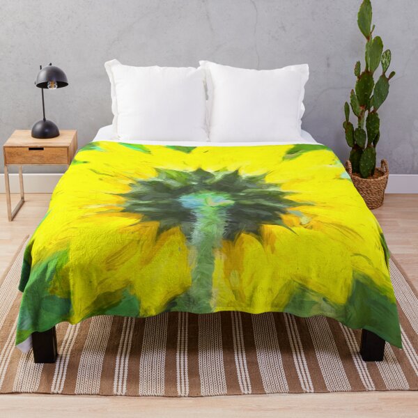Item preview, Happy Sunflowers Helianthus Abstract X214 designed and sold by RichFrancoCars.