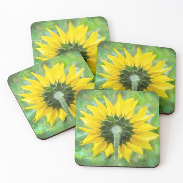 Item preview, Happy Sunflowers Helianthus Abstract X215 designed and sold by RichFrancoCars.