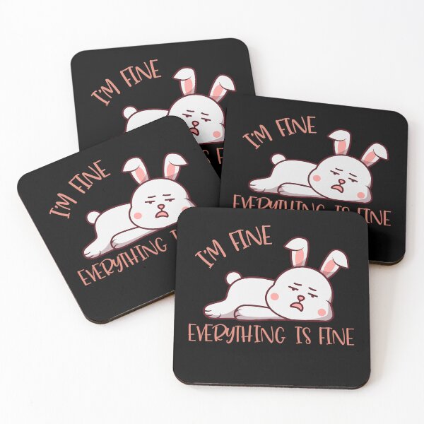 Item preview, I'm fine, Everything is Fine designed and sold by Klaudesign.