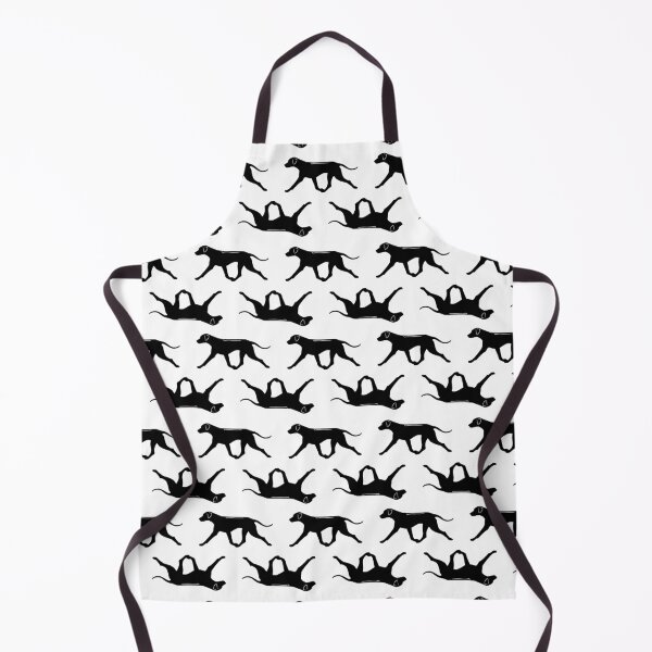 Item preview, Rhodesian Ridgeback Silhouette Pattern in Black and White designed and sold by Spinyflowerart.