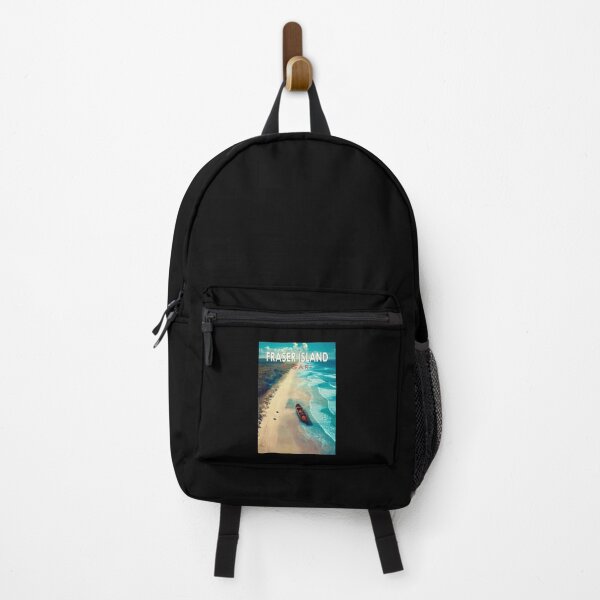 Item preview, Fraser Island K'gari Australia Travel Art Vintage designed and sold by KrisSidDesigns.