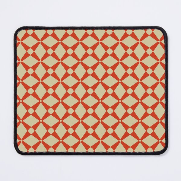 Item preview, Geometric Shapes Red And Beige designed and sold by Lisetta Collection.