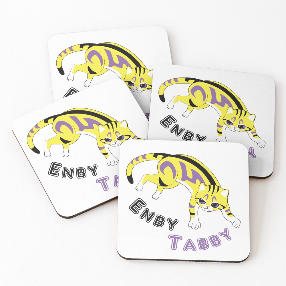 Item preview, Coasters (Set of 4) designed and sold by WolfberryStudio.