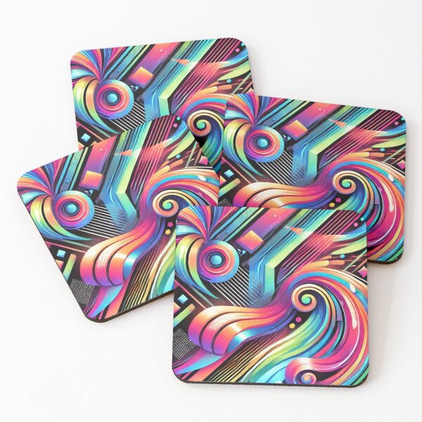 Item preview, Neon Swirl Symphony designed and sold by Wiredart.