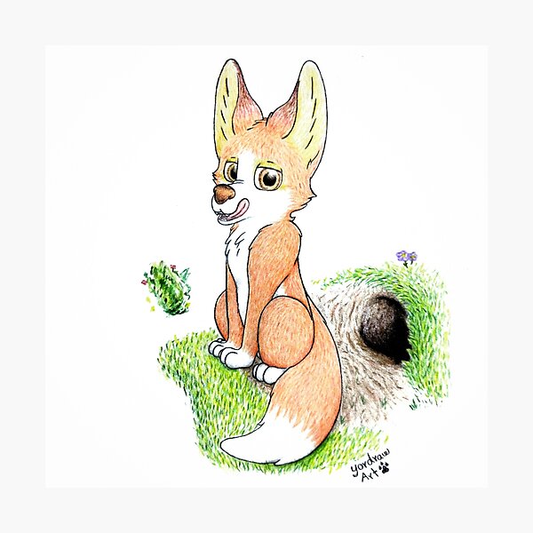 Item preview, Interesting fox designed and sold by Yordraw.