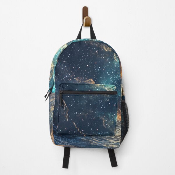 Item preview, Celestial Shores: Where the Cosmos Meets the Sea designed and sold by oanaunciuleanu.