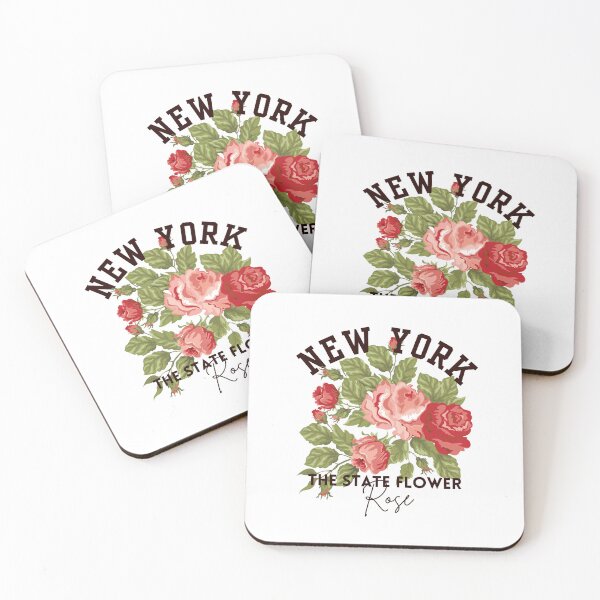 Item preview, New York State Flower Rose Classic T-shirt Sticker designed and sold by ThinkNature!.