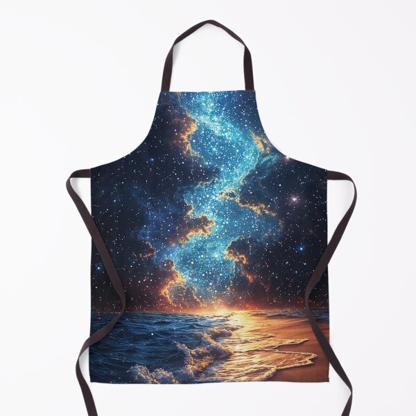 Item preview, Celestial Shores: Where the Cosmos Meets the Sea designed and sold by oanaunciuleanu.