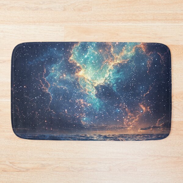 Item preview, Celestial Shores: Where the Cosmos Meets the Sea designed and sold by oanaunciuleanu.