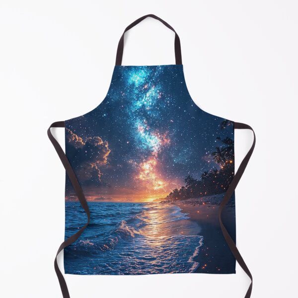 Item preview, Celestial Shores: Where the Cosmos Meets the Sea designed and sold by oanaunciuleanu.