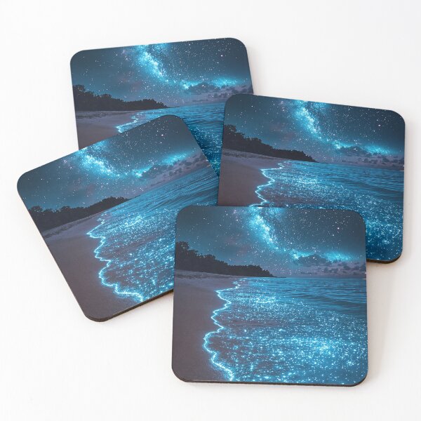 Item preview, Celestial Shores: Where the Cosmos Meets the Sea designed and sold by oanaunciuleanu.
