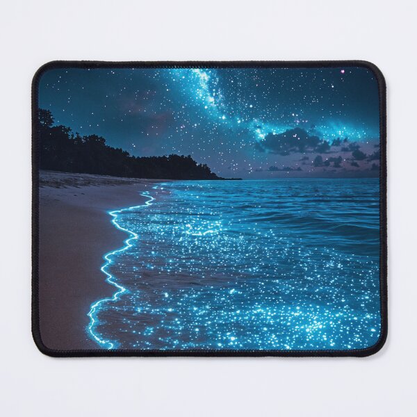 Item preview, Celestial Shores: Where the Cosmos Meets the Sea designed and sold by oanaunciuleanu.