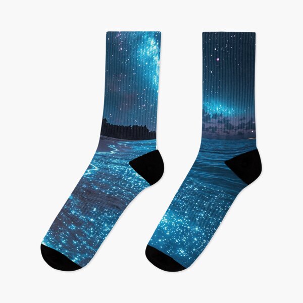 Item preview, Celestial Shores: Where the Cosmos Meets the Sea designed and sold by oanaunciuleanu.