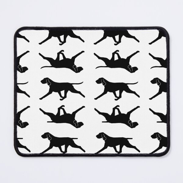 Item preview, Bracco Italiano Silhouettes Pattern in Black and White designed and sold by Spinyflowerart.