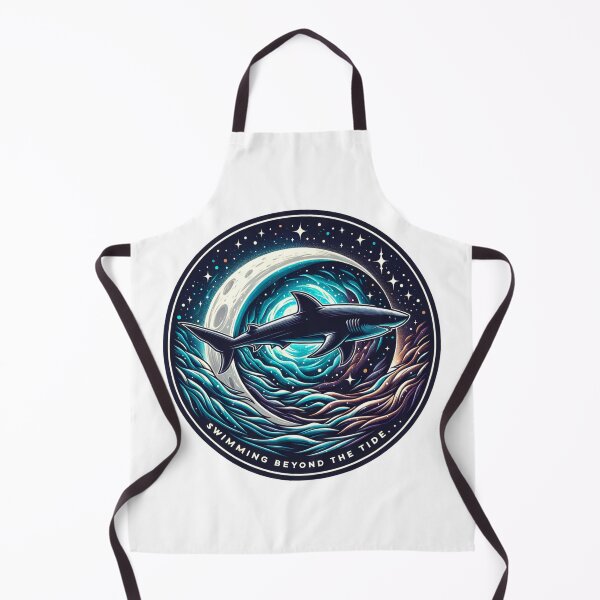 Item preview, Shark Side of the Moon designed and sold by Shipwrecked2020.