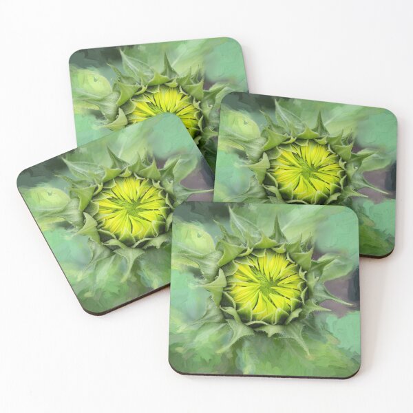 Item preview, Happy Sunflowers Helianthus Abstract X218 designed and sold by RichFrancoCars.