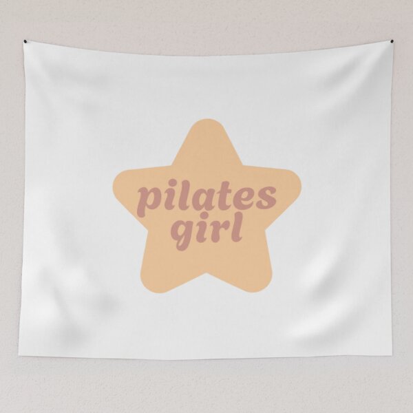 Item preview, pilates girl with star designed and sold by stainedauroras.