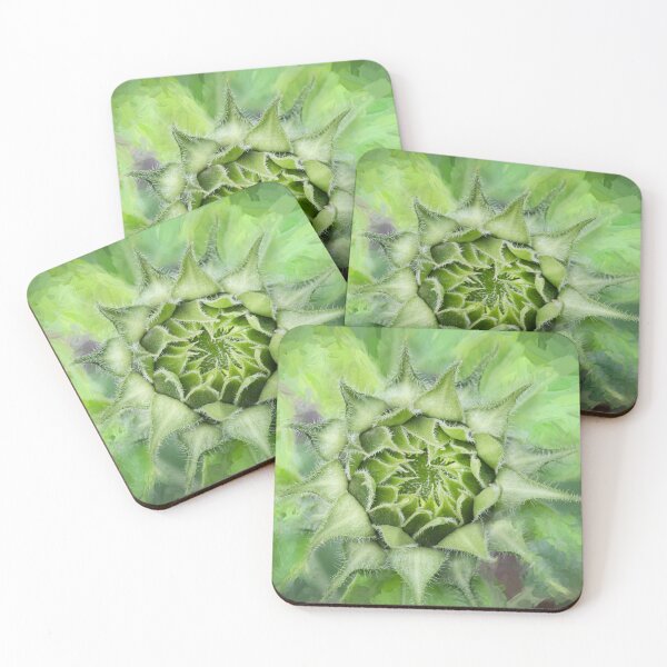 Item preview, Happy Sunflowers Helianthus Abstract X219 designed and sold by RichFrancoCars.