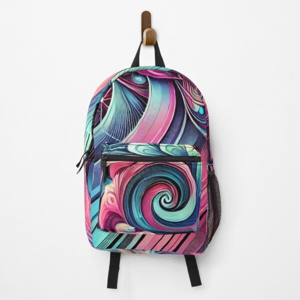 Item preview, Vibrant Swirl Geometry T-Shirt Design designed and sold by Wiredart.