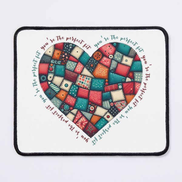 Item preview, quilting funny valentine's day sewing designed and sold by EwaVerse.