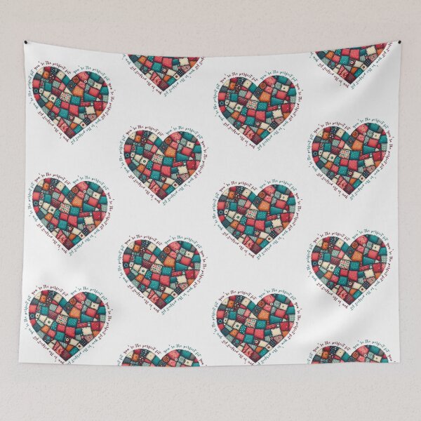 Item preview, quilting funny valentine's day sewing designed and sold by EwaVerse.
