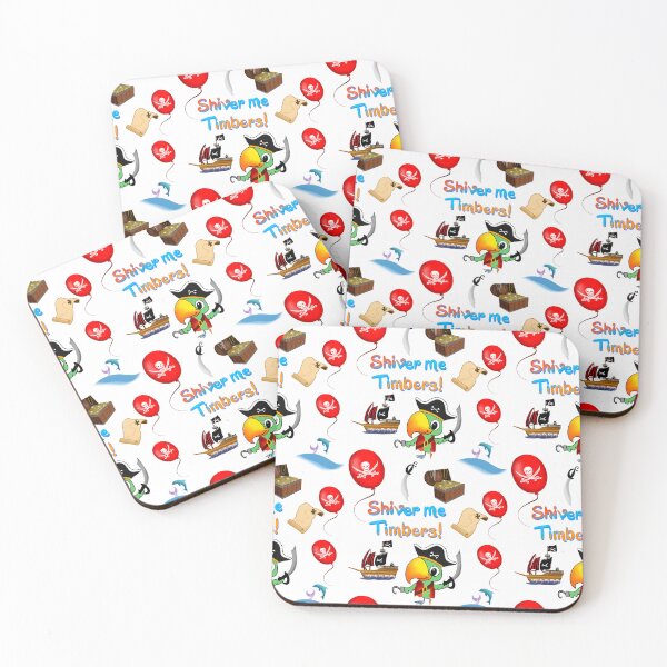 Item preview, Pirate Parrot Shiver Me Timbers Pattern designed and sold by daphsam.
