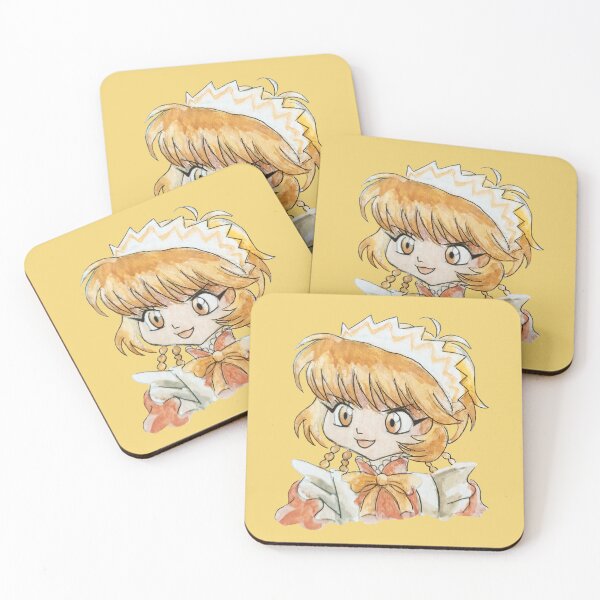 Item preview, kiki benjamin or pudding fong or bu-ling huang from tokio mew mew watercolor painting designed and sold by aperillust.