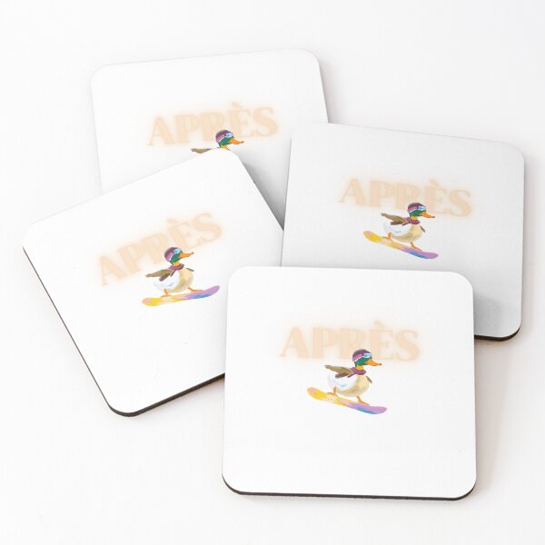 Item preview, Apres Duck – Snowboarding Edition (Orange) designed and sold by xarianamichelle.